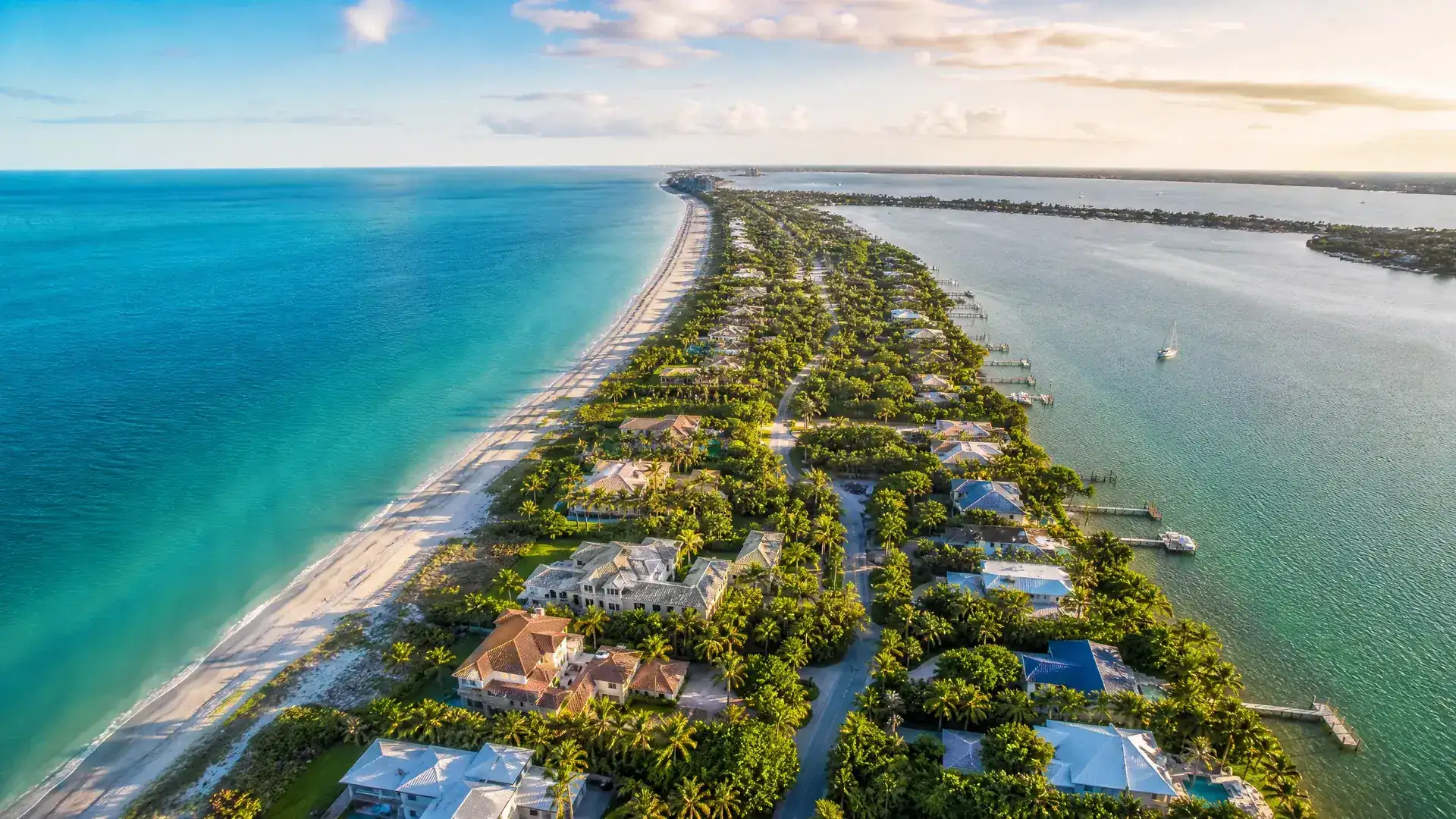 Aerial view of Longboat Key
