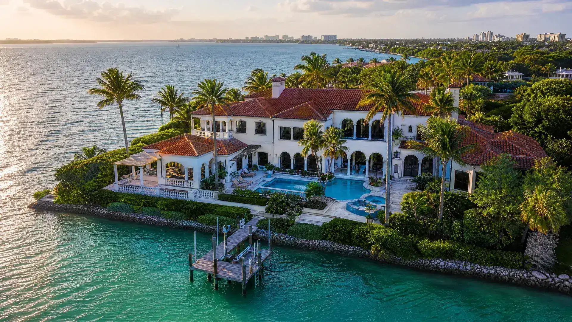 Luxury waterfront estate on Longboat Key